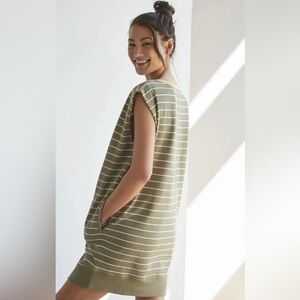 Anthropologie Daily practice sweatshirt dress slouchy oversized fleece boyfriend